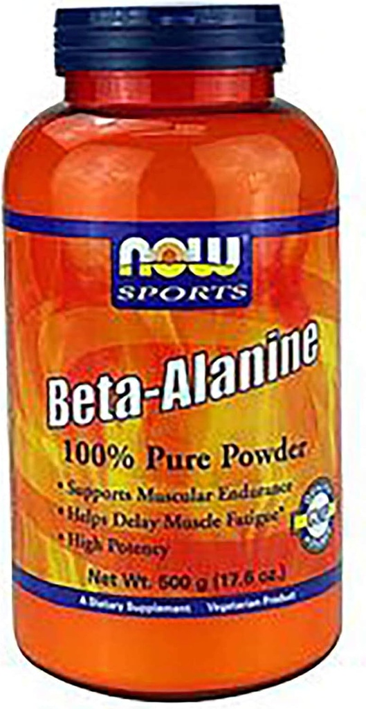 Maintenant Beta-Alanine 100% poudre pure