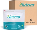 Nutrim Avoine Bran poudre avec 750mg Beta Glucan par service - Facile-Mix fibre soluble pour la gestion du cholestérol et le soutien immunitaire - Cœur en santé, non-OGM et poudre d'avoine végétalienne