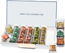 Toplive 3 Times a Day Pill Organizer 7 Day, Large Daily Pill Organizer, Weekly Medicine Vitamin Organizer Box, Fish Oil Supplement Storage Organizer, Separable Travel Pill Container, White