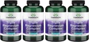 Complexe Swanson Triple Magnésium - Supplément Minéral - Support Naturel - Avec Citrate, Oxyde et Aspartate - (300 Capsules, 400mg chacune, 4 Pack)