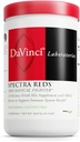 DAVINCI Labs Spectra Reds - Supplément de mélange de boisson pour la santé antioxydante* - Aide à la santé immunitaire et hépatique avec extrait de graines de raisin* - Supplément de poudre pour la santé oculaire et cardiaque* - 30 portions (324,9 g)
