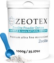Poudre de détox de zéolite – supplément de clinoptilolite pour le nettoyage complet du corps, la santé de Gut, l'énergie, l'immunité et le pH support