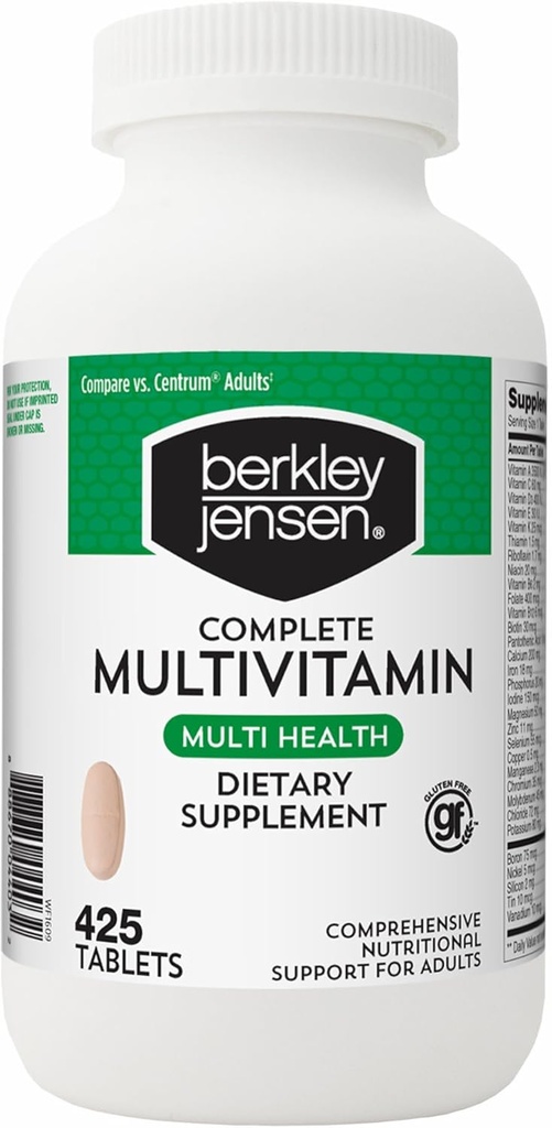 Berkley Jensen Adulte Multivitamine, 425 ct.
