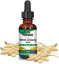 Nature's Answer White Ginseng Root Alcool Free 1 Fluid Ounce (en anglais seulement) Imune Support (en anglais seulement) Promote la fonction cognitive (en anglais seulement) Clarté mentale et concentration