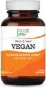 Real-ZymesTM VEGAN Supplément enzymatiques digestifs avec probiotiques pour une meilleure digestion - Support naturel pour soulager le bloom, le gaz, le bélissement, la diarrhée, la constipation, l'IBS, etc. - 90 capsules