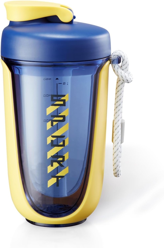 tasses de shaker pour shakes protéiniques 20 oz bouteille de shaker protéinique, fuite de la preuve, le shaker parfait pour le gymnase, bouteille de pré-entraînement, tasse de shaker de queue, supplément perte de poids Shakes