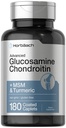 Horbäach Glucosamine Chondroïtine.Plus MSM & Turmeric. 180 Caplets enduits.
