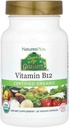Natures Plus Source of Life Garden Certified Organic Vitamin B12-1000 mcg methylcobalamin, 60 Vegan Capsules - Whole Food Vitamin B12 Supplement - Energy Boost - Vegetarian, Gluten-Free - 30 Servings