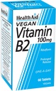 Aide à la santé Vitamine B2 (Riboflavine) 100mg - libération prolongée 60 comprimés