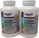 Equite mature Adulte 50+ Une multivitamine quotidienne complète Comparer à Centrum Silver (220 Ct) ( Paquet de deux )