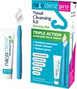 Pro: Kit de nettoyage nasal – Gel antiseptique doux et nasal, nettoyant nasal et hydratant pour le nez sec et le soulagement du sinus (Compte de la matière 1, jusqu'à 120 utilisations)