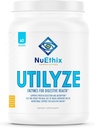 Formules NuEthix Utilyze Enzymes pour le bien-être digestif, complément alimentaire pour l'absorption des nutriments, 60 packets de voyage