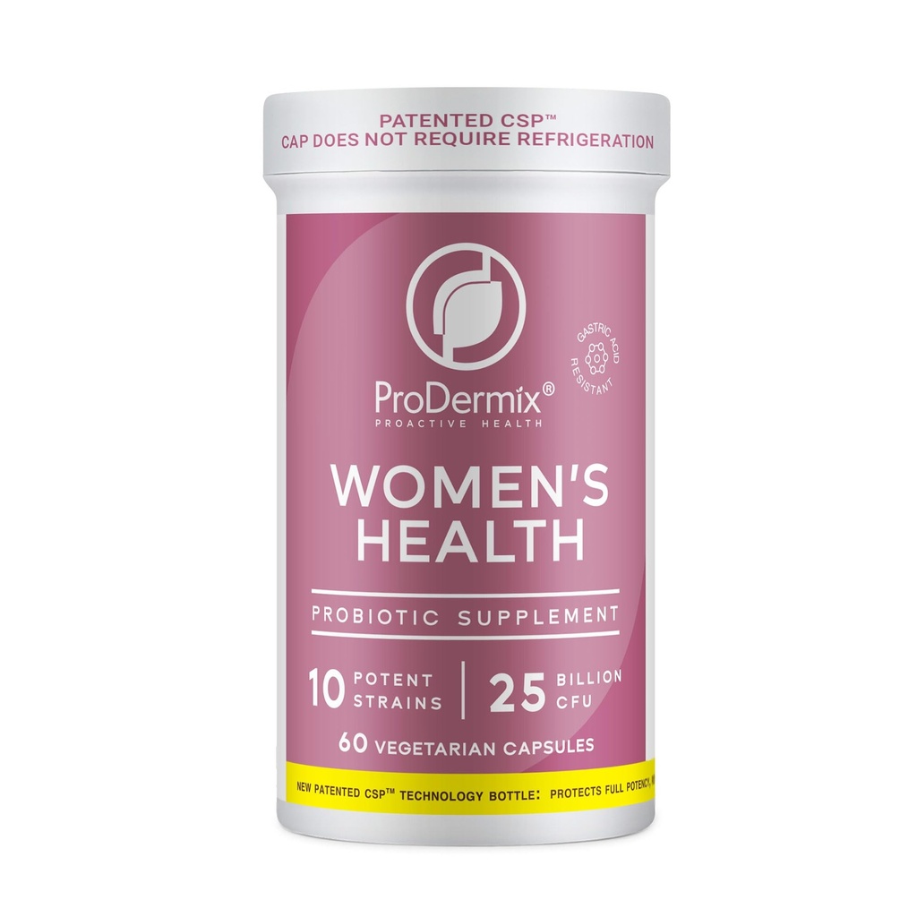 Probiotiques pour les femmes, probiotique vaginal, favorise l'équilibre PH, la santé de l'UT, 25 milliards UFC, Supplément de femmes une fois par jour, Kosher, (60 capsules)