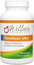 Wellness Resources Glutathione Ultra Supplement - Bioavailable S-Acetyl L-Glutathione (SAG) - Antioxidant, Detox & Cellular Health Immune Support - High Absorption, Non-GMO, Gluten-Free, 90 Capsules