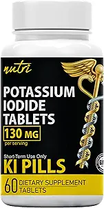 Fusions naturelles Iodide de potassium comprimés 130 mg - (60 comprimés)