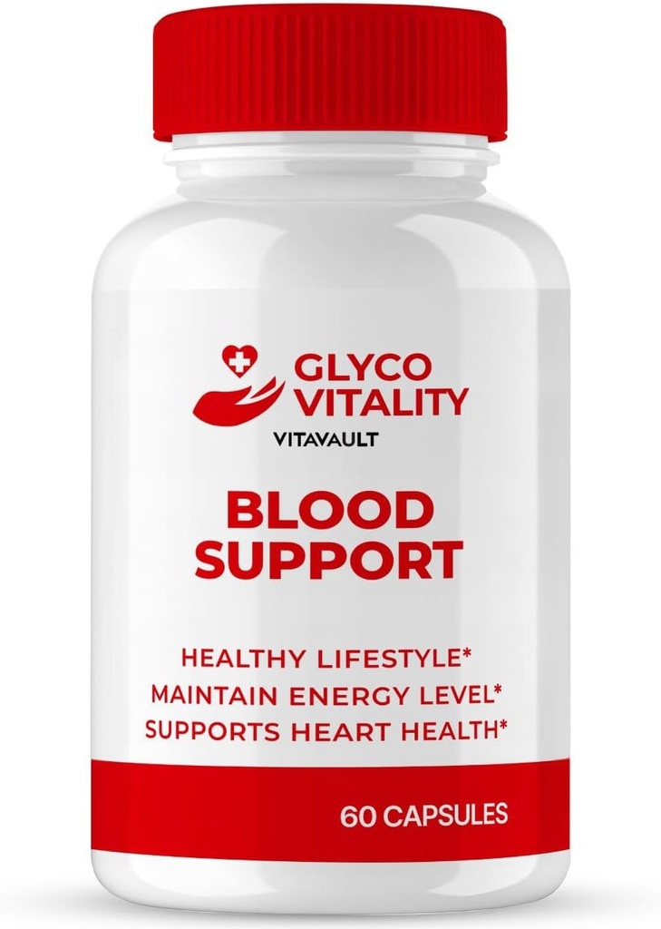 Glyco Vitalité Capsules, GlycoVitalité Supplément de soutien de la Vitalité Pills - Force maximale, Glyco Vitalité Capsules santé et bien-être, GlycoVitalité Toutes les pilules de formule naturelle Avis (60 capsules)