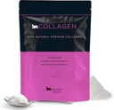 BNHealthy Collagen Peptides Poudre pour les cheveux, la peau, les ongles et les articulations - Premium Bovin Collagen - 100% formule sans goût avec 13,5 g de protéines par portion