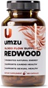 UMZU Redwood Blood Flow Nitric Oxide Supplement for Men & Women, Blood Pressure, Circulation, Stamina, Energy (30 Day Supply | 180 Capsules)