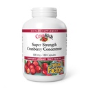 Facteurs naturels CranRich Super Strength Cranberry Concentrate - Supplément de soutien antioxydant avec concentré de canneberges - Aides Urinaire Tract & Bladder Health - 180 Capsules (180 portions)