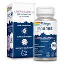 SOLARAY Ashwagandha Capsules 18X Absorption - Extrait de racines et de feuilles Ashwagandha 240 mg - Supplément de stress occasionnel et de soutien de l'humeur - Vegan, garantie de 60 jours - 30 portions, 30 VegCaps