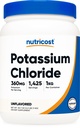 Poudre de chlorure de potassium Nutricost 1kg - Sans gluten, sans OGM