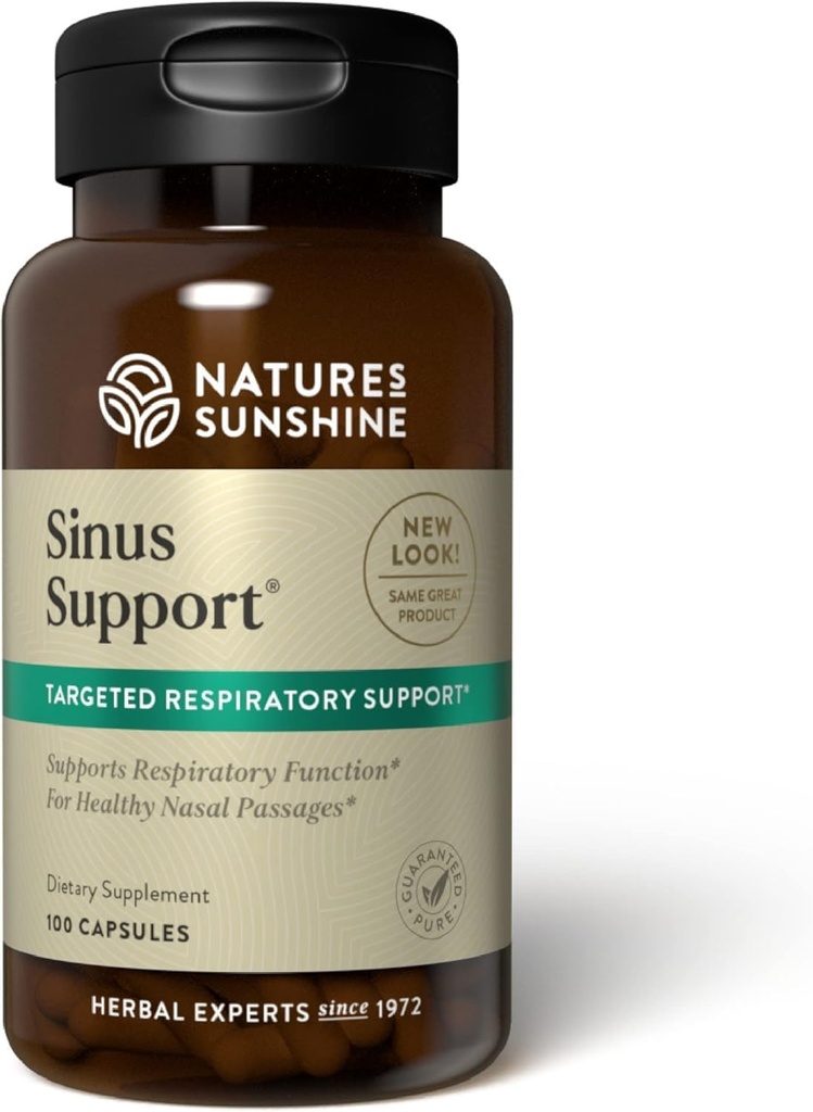 Nature Sunshine Sinus Support EF, 100 Capsules