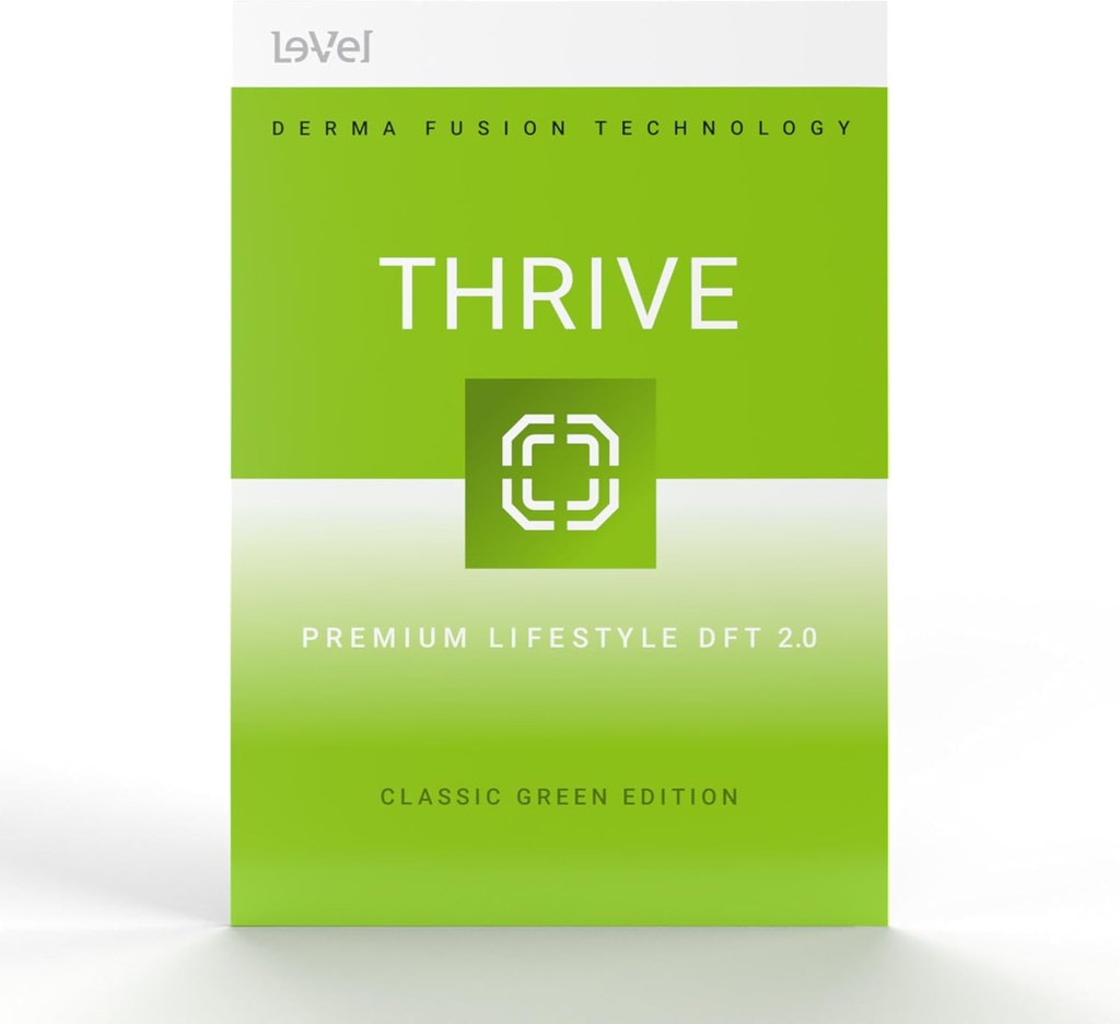 Le-Vel TRHIVE Wellness Support, complément nutritionnel avec B12, ForsLean et White Willow Bark (vert classique)