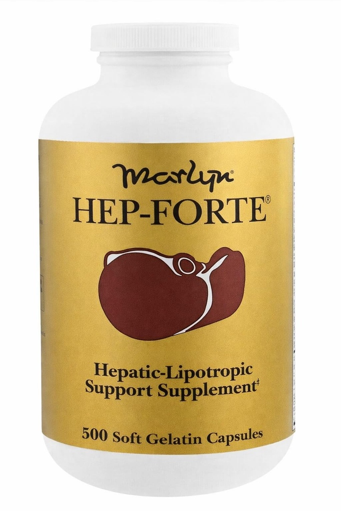 Marlyn Nutraceuticals Hep-Forte Liver Support Supplement & Vitamin B | 500 Tablets