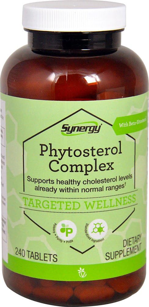 Complexe de phytostérol Vitacost Synergy avec bêta-sitostérol -- 240 comprimés