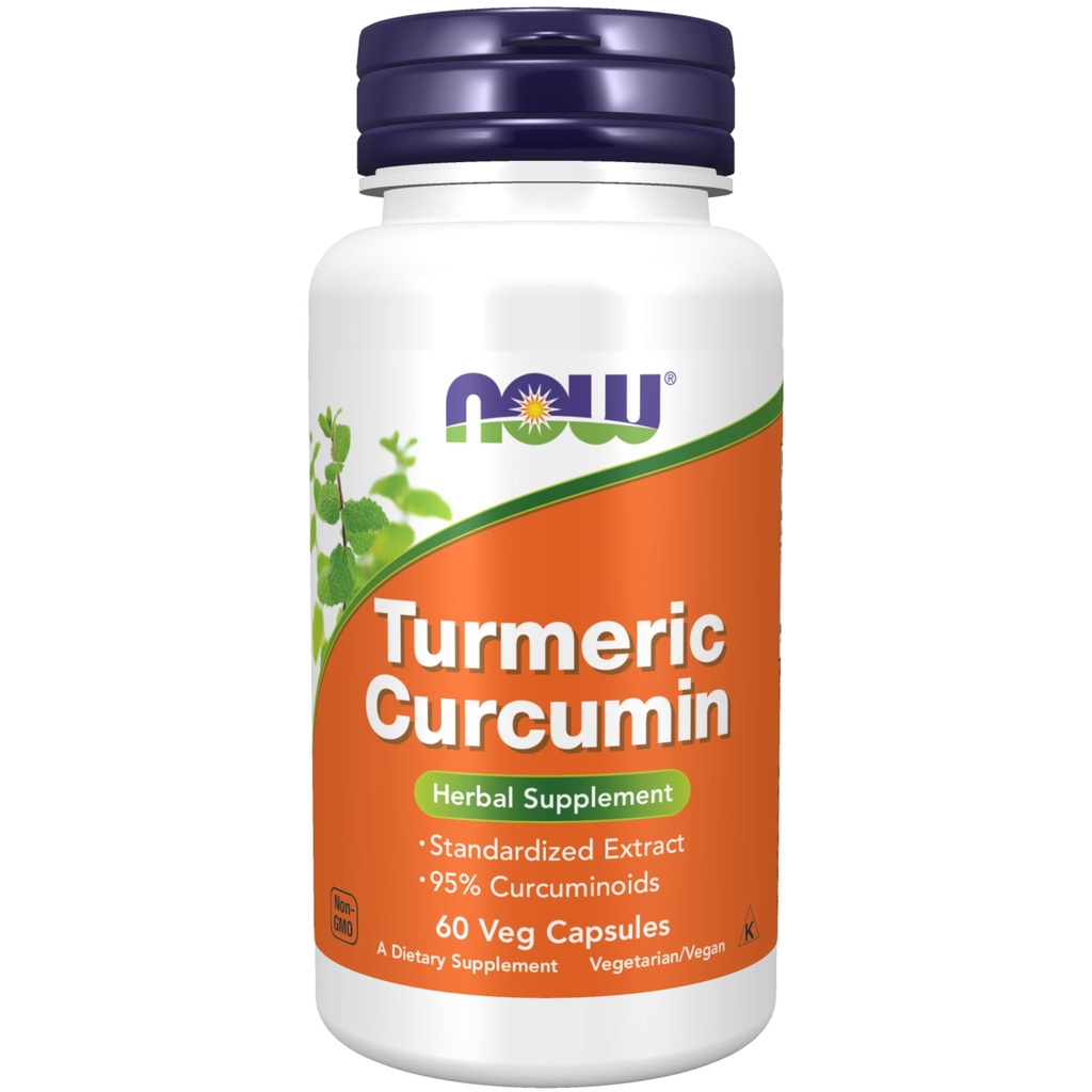 MAINTENANT ALIMENTAIRES Curcumine Ext 95 % 700mg, 60 CT