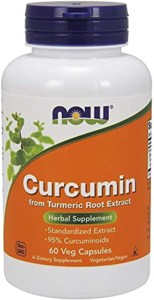 NOW FOODS Curcumin Ext 95% 700mg, 60 CT