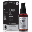Beardbrand Beard Oil pour les hommes avec Jojoba & Vitamine E – Adoucit Stubble, Conditions Peau et favorise la croissance du bétail