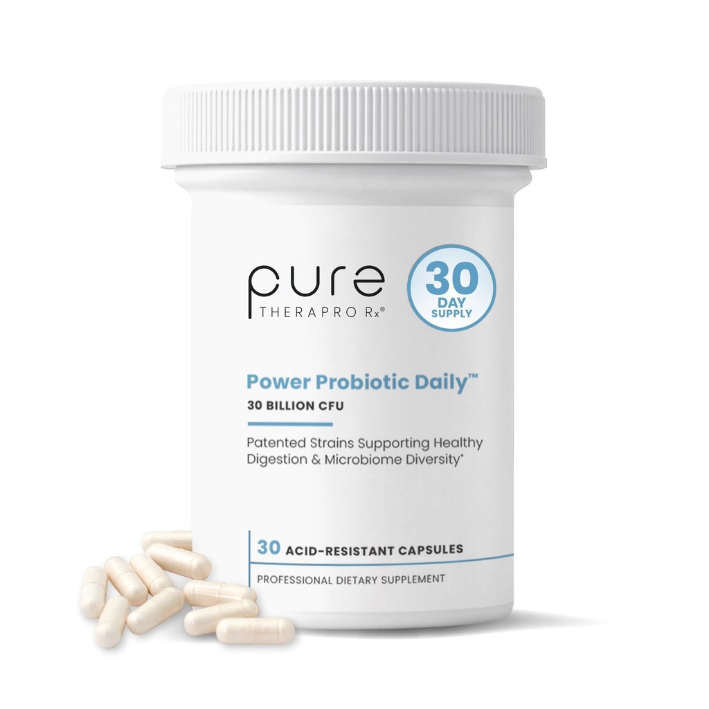 Power Probiotic Daily - 30 capsules résistantes à l'acide.