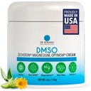 Dr. Robaina DMSO Crème - 99,9% Pure Pharmaceutical Grade Formule de soulagement de la peau avec Zechstein Magnésium, Arnica, Aloe Vera, Vitamine E