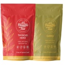 Ensemble de thé digestif thyroïde