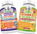Multvitamine et vitamine D3 de l'Immune - lot
