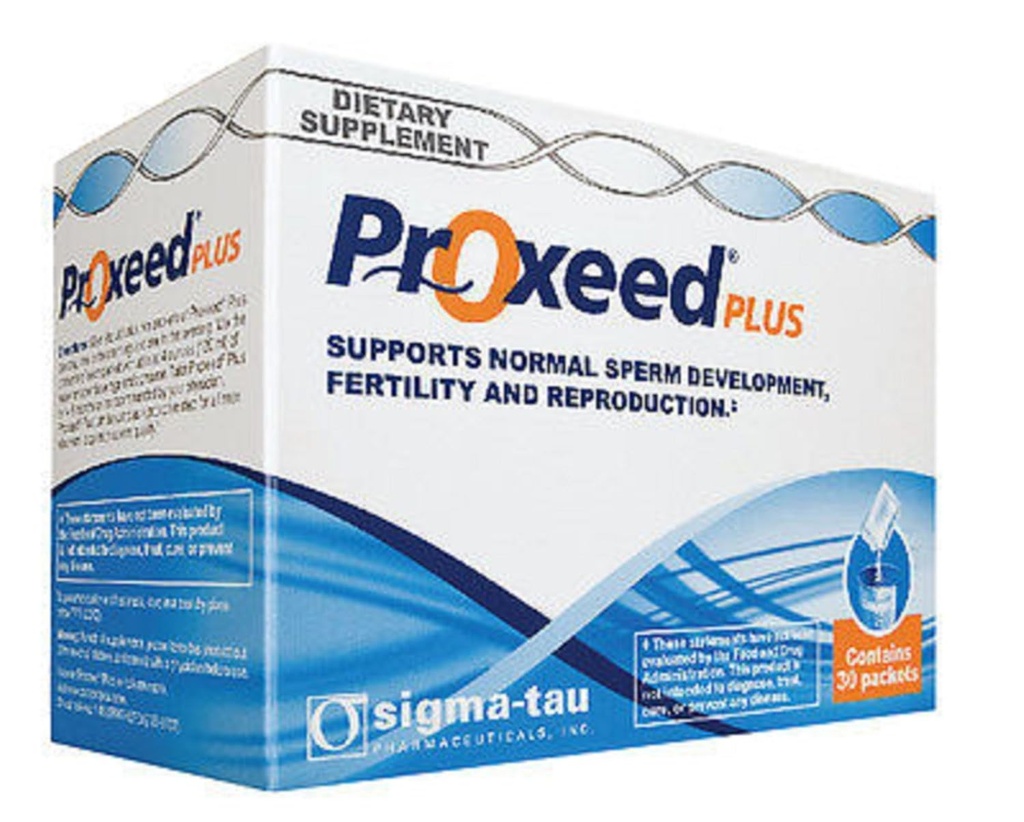 2 boîtes de ProXeed Plus - Supplément de fertilité alimentaire pour hommes (30 paquets chacun)