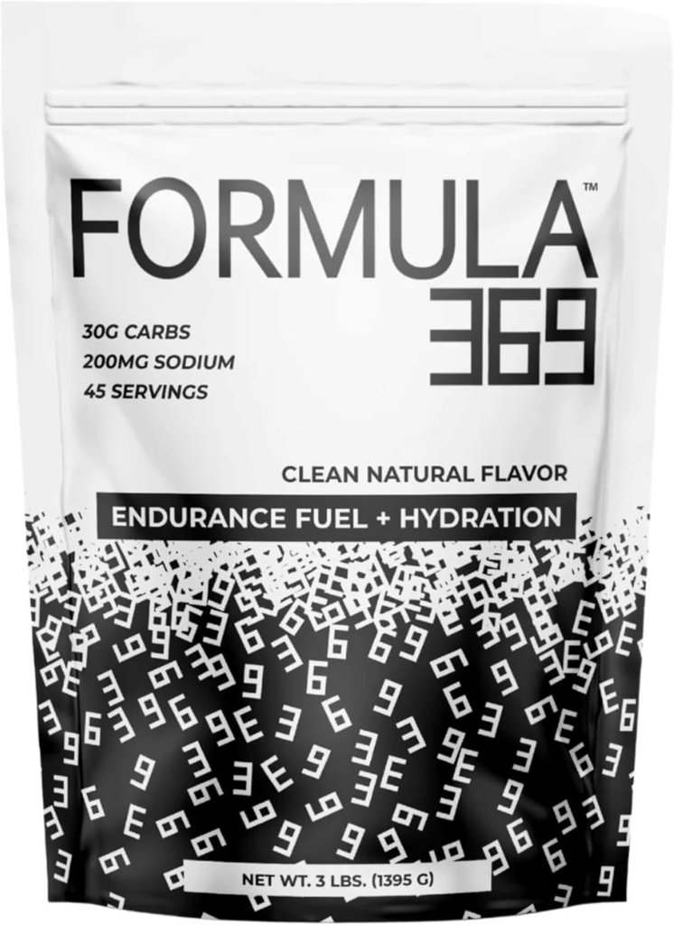 Formule 369 Mélange d'endurance et de boisson énergétique – 30g de glucides + électrolytes