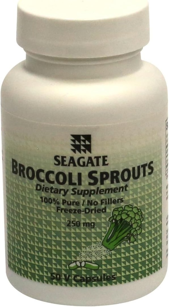 Produits Seagate Brocoli Sprouts 250 mg 50 Capsules