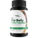 Pro Flat Belly Shake Capsules - Gut Cleanse to Help Reduce Bloating - Body Cleanse & Digestive Cleanse - Soutenir la santé globale avec nettoyage - aider à effacer les déchets et les toxines avec des suppléments de nettoyage