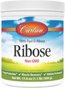 Carlson - Ribose, 100% D-Ribose pur, non-OGM, production d'énergie, récupération musculaire et performance athlétique, 17,6 oz (500 g)
