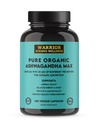 Pure Organic Ashwagandha Capsules with Bioperine - 2400 mg - 120 Capsules - Healthy Stress Response and Mood Boost, Immune Health, Better Sleep