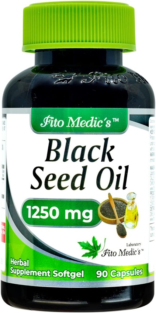 Lab | Black Seed Oil | 1250 mg | Black Seed Oil Capsules | Pure | Black Seed Oil Pills | 90 softgels of | Organic Black Seed Oil | Ultra high Absorption | Black Seed Oil Organic Cold Pressed.
