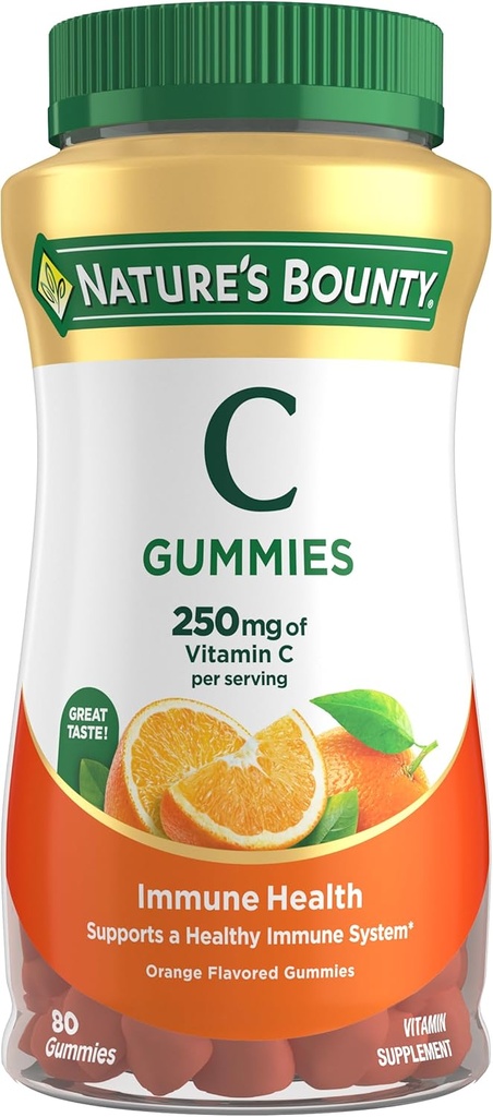 Vitamine C, orange, 80 Nombre