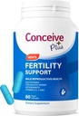 CONCEIVE PLUS Soutien à la fertilité pour les hommes. Suppléments de fertilité pour les hommes avec du zinc, vitamine C, E, sélénium.