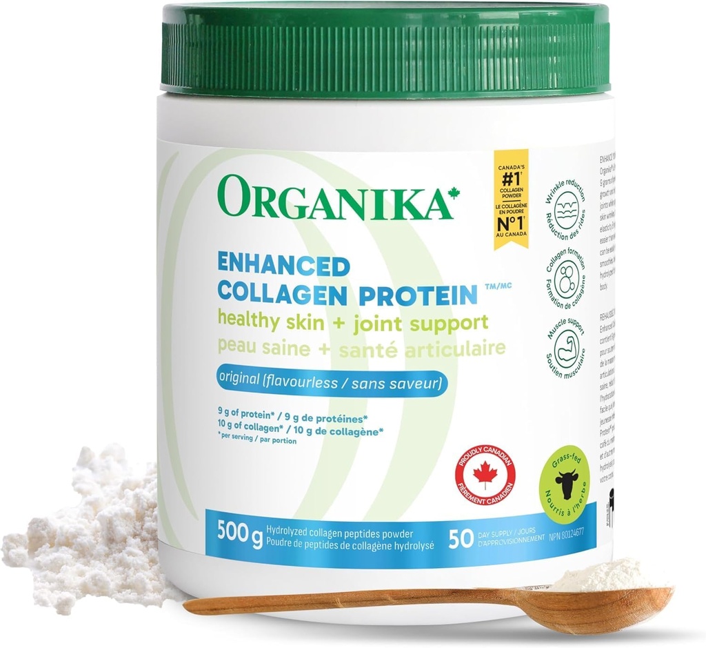 ORGANIKA Collagène amélioré, 500 GR