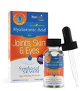 Hyalogic Synthovial Seven - Supplément d'acide hyaluronique oral 1oz - HA liquide soutient l'hydratation de la peau, des yeux et des lèvres - Vegan, sans gluten 1 once