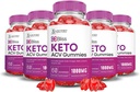 Justified Laboratories (5 Pack Bliss Keto ACV Gummies Advanced Formula 1000MG X 10 Bliss Boost Formulated with Pomegranate Beet Juice Powder B12 Vegan Non GMO 300 Gummys