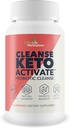 ACTIVATE CLEANSE KETO - CLEANSE KETO POUR LES FEMMES ET LES HOMMES - AIDE TOXINES FLUSH ET IMPURITÉS - RÉGULARITÉ PROMOTE - DIGESTION DE L'AIDE ET DÉTOX - CLEANSE KETO & DÉTOX - SOUTIEN D'UN FONCTIONNEMENT D'UN ORGANE DE SANTÉ - ÉNERGIE LA PLUS BOOTE