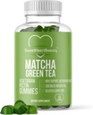 Extrait de thé vert Matcha Vitamine gommy avec extrait de thé vert par Sweetheart Beauty. Matcha Energy Gummies. Détox et nettoyage du thé vert. Vegan Friendly, sans gluten et non-OGM. 1 mois d'approvisionnement.